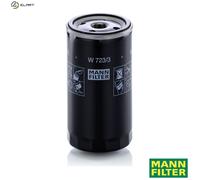 Oil filter Spin-on Filter W 723/3 MANN-FILTER