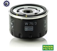 MANN-FILTER W 75/3 Oil filter
