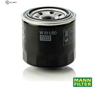 MANN-FILTER W 811/80 Oil Filter - for Cars + Transporters