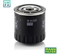 MANN-FILTER Oil Filter W 815/5 - OE Quality Spin-on - Fits Renault