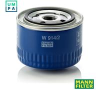 OIL FILTER W 914/2 FOR RENAULT 11/Hatchback/Van ENCORE 12 TRAFIC/Bus/Rodeo 16