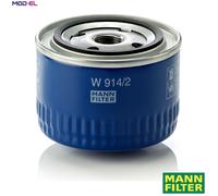 MANN-FILTER W 914/2 Oil Filter - for Cars + Transporters