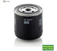 OIL FILTER W 920/7 FOR SEAT FC16 1.6L B1BE200 1.9L 132B0000/132 BB OA O 1.6L 124