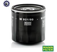 Oil filter Spin-on Filter W 921/80 MANN-FILTER for ISUZU MITSUBISHI