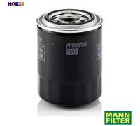 Oil filter Spin-on Filter W 930/26 MANN-FILTER for KIA HYUNDAI