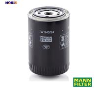 MANN-FILTER, W 940/24 Oil Filter | For Off-Highway, Highest Filtration Performance, Engine Protection, High Quality Sealing, True OE Engineering