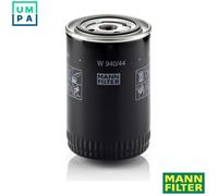 MANN-FILTER, W 940/44 Oil Filter | For Passenger Cars, Highest Filtration Performance, Engine Protection, High Quality Sealing, True OE Engineering