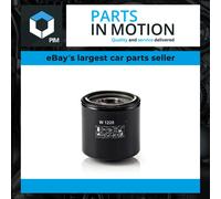 MANN-FILTER, W 1228 Oil Filter | For Trucks & Buses, Highest Filtration Performance, Engine Protection, High Quality Sealing, True OE Engineering