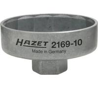 HAZET 2169-10 10 mm Square Hollow 14-Point Profile Oil Filter Wrench - Multi-Colour