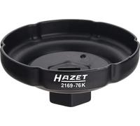 HAZET 2169-76K 12.5 mm Square Hollow Groove Profile Oil Filter Wrench - Multi-Colour