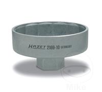 HAZET 2169-10 10 mm Square Hollow 14-Point Profile Oil Filter Wrench - Multi-Colour