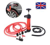 Oil Fluid Suction Vacuum Transfer Gear Hand Syringe Gun Water Pump Extractor Uk
