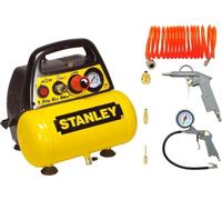 Oil-free compressor 6 L + pneumatic kit Stanley