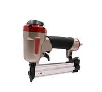 Oil Free Pneumatic Stapler, Heavy Duty Air Stapler, 18GA F30, Lightweight Pneumatic Nailer Gun for Framing Floors, Ceilings, Wood Walls, Nailer