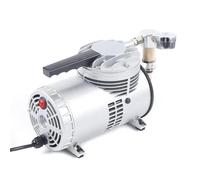 Oil Free Vacuum Pump 1450rpm 600mmHG High Power Laboratory Grade Vacuum Pump, Standard 1/4 Threads, Single Stage Industrial Vacuum Pumps for Food Vacuum Packaging, 50dB Quiet