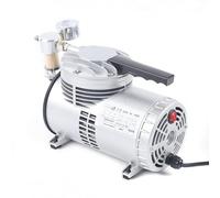 Oil Free Vacuum Pump, 600mmHG 1700Rpm Industrial Vacuum Pump Portable Diaphragm Vacuum Pump Low Noise, Single Stage Vacuum Pump Suitable for Food Packaging, Vacuum Packaging