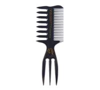 Oil Hair Hairdressing Comb, Retro Hair Brushes, Wide Teeth Comb, Hairdressing, Portable Hair Comb, Men's Hair Styling Wide Large Comb