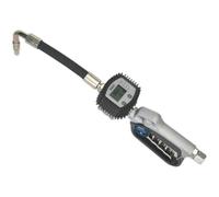 Oil Hose End Gun with Digital Meter - Manual Shut Off - Non Drip Nozzle