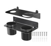 Oil Jug Holder Rack - 600g Oil Funnel Holder Kit With Removable Drip Cups Wall Mount Auto Shop Supplies For Coolant Motor Engine Additive Filter Valve Spill Drain Storage Car Trailer Race Train