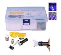 Oil Leak Detection Kit, Coolant Leak Detection Kit With Uv Protective Glasses,Engine Oil CoolantLeak DetectingKit Tools, Ac System Refrigerant LeakDetection Dye Set DetectorTool, Auto Car Accessories