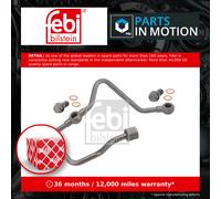 Oil Line, charger fits MERCEDES E250 2.2D 09 to 16 A6511800620 A6511800920 Febi