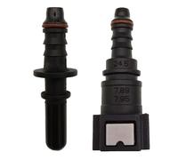 Oil Line Quick Disconnect Coupler Connector ID6 7.89 Nylon Line Pipe Adapter Disconnect Release Hose Connectors Nylon Tube Fuel Coupler