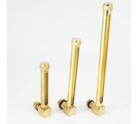 Oil Liquid Level, M12 M14 Brass Oil Liquid Level Indicator Sight Glass Gauge Lathes 1PC(150mm,1/2")