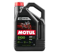 Motul 5100 4T 10w-50 10w50 Ester Racing Motorcycle Engine Oil - 4 Litres 4L
