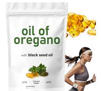 Oil of Oregano Softgels,2 in 1 Oregano Oil with Black Seed O/il,Blackseed O/il Organic Ca/psules,Wild Oregano Oi/l Ca/psules,Oregano Oi/l Organic,Safety of Ingredients,Suitable for Both Men and Women