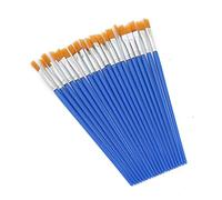 Oil Paint Brushes 20 small fine nylon brushes of the same size for painting watercolor brush pens for artists Fine Oil Paint Brushes