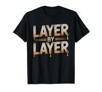 Oil Painter Glazing Technique Hobbyist Layering Painting T-Shirt