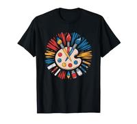 Oil Painting Art Teacher More Brushes Than One Needs Fine T-Shirt