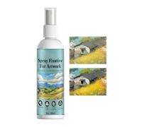 Oil Painting Fixative Spray, 100ml Workable Color Setting Coating, Art Fix