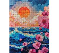Oil Painting Landscape Jigsaw Puzzle 2000 Piece, Puzzles for Adults 2000, The Impossible Challenge, Jigsaw Puzzle Games Classic Educational, Wooden Puzzles, for Home Wall Decoration Gift FNKL1-1131