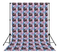 Oil Painting Paris Eiffel Towerprint Portable Photography Backdrop Photo Cloth For Studio Party Photoshoots Background