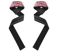 Oil Painting Roses Art Wrist Wraps 26" Anti Slip Heavy Duty Wrist Workout Straps for Weightlifting, Bodybuilding, Powerlifting & Deadlift venda para muneca de la mano