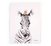 Oil Painting Zebra for Nursery and toddler wall Décor - Decorative Wall Art