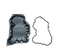Oil Pan For Rogue 1.5L 2021-2024, Black ABS Material, OEM 11110-6RC2B 11110-6RC1B, For Left Hand Drive Vehicles
