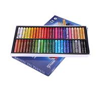 Oil Pastels Set 12/25/50 Colours Soft Pastels Non Toxic Oil Crayons for Painting Drawing Blending Multi-Coloured Bright Pastel Professional Art Supplies for Artists Beginners Students Teachers