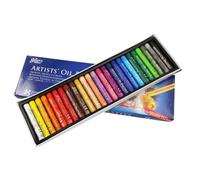 Oil Pastry Set - 25/50 Landscape Colors Soft Oil Pastries | Professional Drawing Crayons | Oil Pastel Vibrant And Creamy | Art School Supplies For Kids Ade