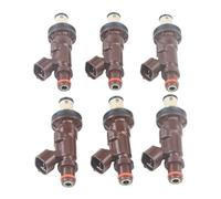 Oil Petrol Fuel Injector Nozzle for 99-04 for Toyota for Tacoma for Tundra for 4Runner V6 Engine Parts Fuel 6pcs 2325062040 FJ585 Fuel Injectors Pieces Fuel Injector