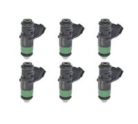 Oil Petrol Fuel Injector Nozzle for Skoda for Fabia 2000-2008 for Roomster 2006-2010 1 4 6PCS 03E906031 Fuel Injector Car Auto Parts Pieces Fuel Injector(6PCS)