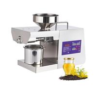 Oil Press Machine 2000W, Automatic Cold Hot Oil Extractor, Heavy Duty Stainless Steel Seed Expeller for Peanut, Walnut, Sesame, Almond, Perilla