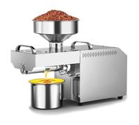 Oil Press Machine, 700W Electric Oil Extractor with Temperature Control for Olive and Seed Oil Extraction - Efficient Home Cooking Tool