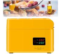 Oil Press Machine with Digital Temperature Control, Low Noise, Compact Design, Built-In Storage Box for Efficient Home Seed Oil Extraction