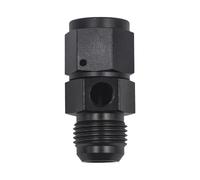 Oil Pressure Gauge Adapter for Pressure Hose Adapters - Oil Pressure Regulator Adapter - With Gauge Port 1/8NPT 4/6/8/10/12AN External Thread Internal Thread for an EF