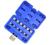 Oil Pressure Relief Valve - 12 Pcs Carbon Steel Line Injectors Test Tools