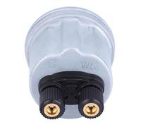 Oil Pressure Sensor Sender Unit from 0 to 10 Bar Range Having 1 Over 8-27 Nptf Thread Metal Construction Compatible with Vdo Generator Industrial Engine Applications