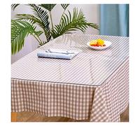 Oil-Proof Transparent PVC Tablecloth - Scratch-Resistant Plastic Sheet for Kitchen Living Room TV Cabinet - 1.5mm/2.0mm/3.0mm Thickness 17 Sizes (m 90x90cm)