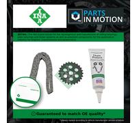 Oil Pump Chain Kit fits MORGAN PLUS 8 4.8 2010 on N62B48B INA Quality Guaranteed